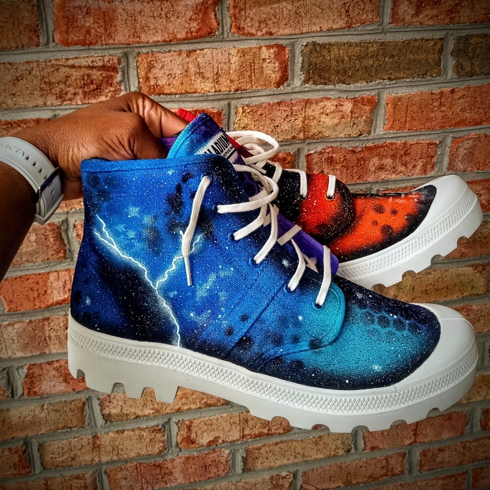 Galaxy Custom Boots